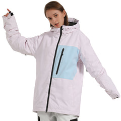 MARKERWAY Women Oversize Ski Jackets Winter Outdoor Warm Snowboard Jacket