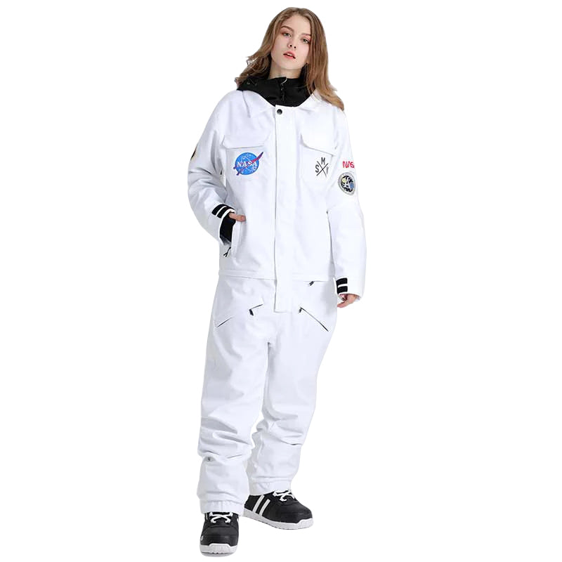 MARKERWAY Women Insulated Waterproof One Piece Snow Suits