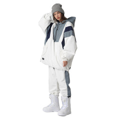 MARKERWAY Women's Snow Addict Street Fashion Outdoor Jacket & Pants Set