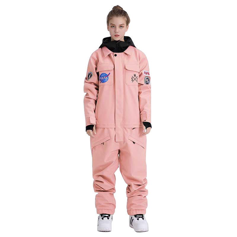 MARKERWAY Women Insulated Waterproof One Piece Snowsuits
