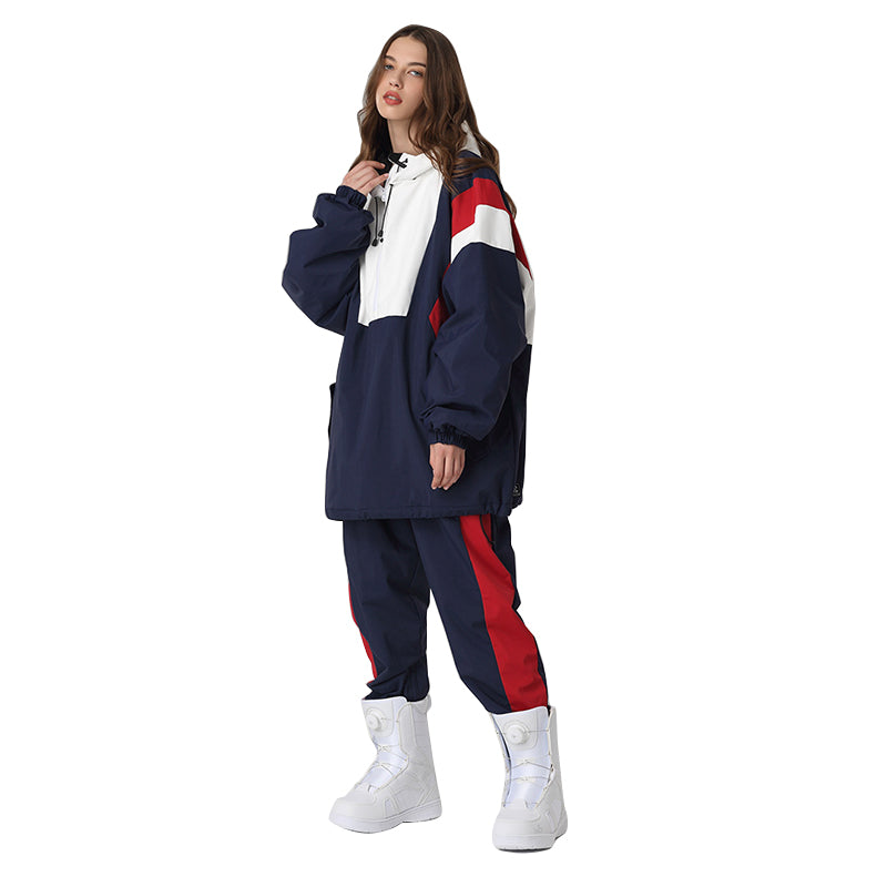 MARKERWAY Women's Snow Addict Street Fashion Outdoor Jacket & Pants Set