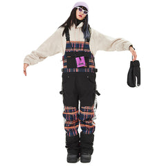 MARKERWAY Women's Insulated Overalls Bib Snow Pants