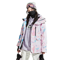 MARKERWAY Women's Winter Thermal Ski Jacket Ski Pants