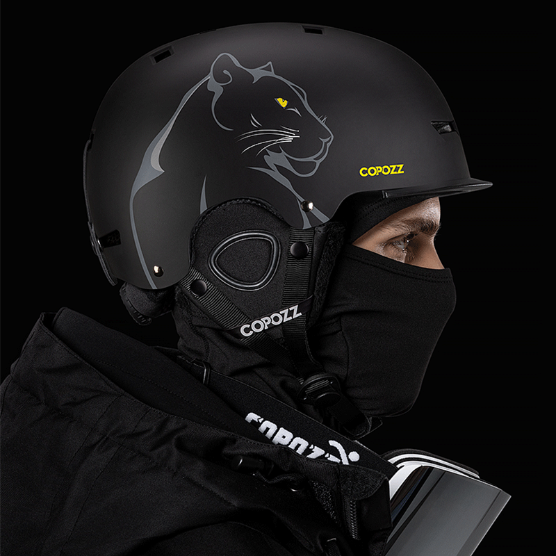 MARKERWAY New Unisex Ski Helmet Semi-covered Anti-impact Ski Helmet