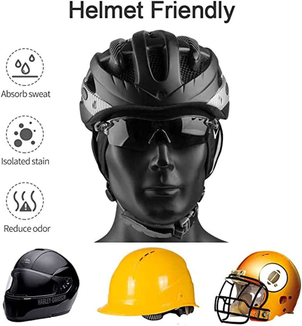 MARKERWAY Winter Thermal Beanie Hat Men Women Helmet Liner with Glasses Holes