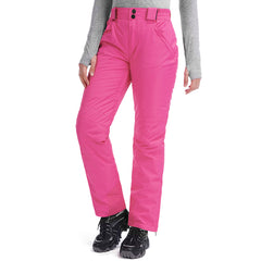 MARKERWAY Women’s Snow Pants With Belt