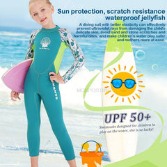 Kids Wetsuit 2.5mm Neoprene Full Body Thermal Swimsuit