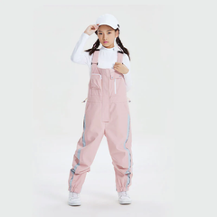 MARKERWAY Kid‘s High Experience Extreme Mountain Outdoor Ski Pants Snow Bibs