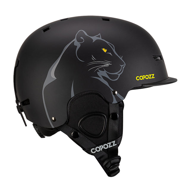 MARKERWAY New Unisex Ski Helmet Semi-covered Anti-impact Ski Helmet