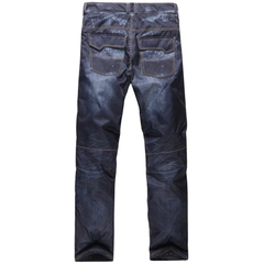 MARKERWAY Men's Outdoor Denim Jeans Bibs Overall