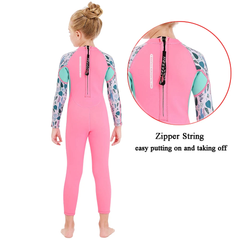 Kids Wetsuit 2.5mm Neoprene Full Body Thermal Swimsuit