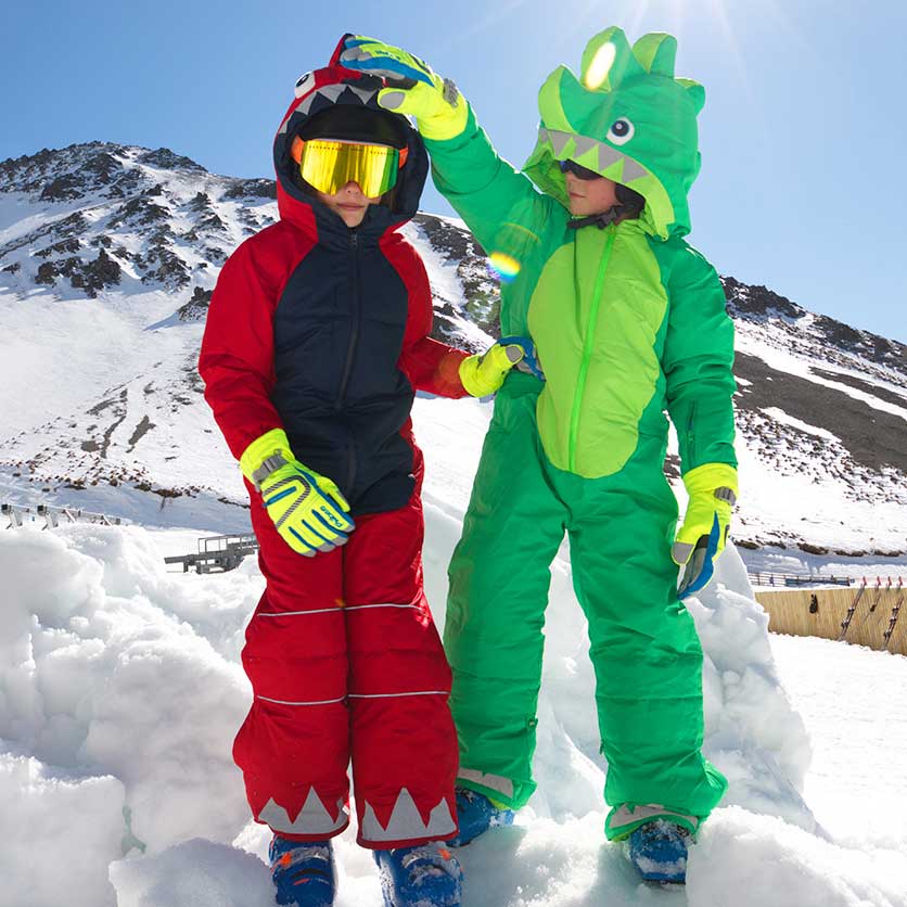 MARKERWAY Kids Unisex Waterproof Animal One Piece Snowsuits