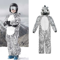 MARKERWAY Kids Unisex Waterproof Animal One Piece Snowsuits