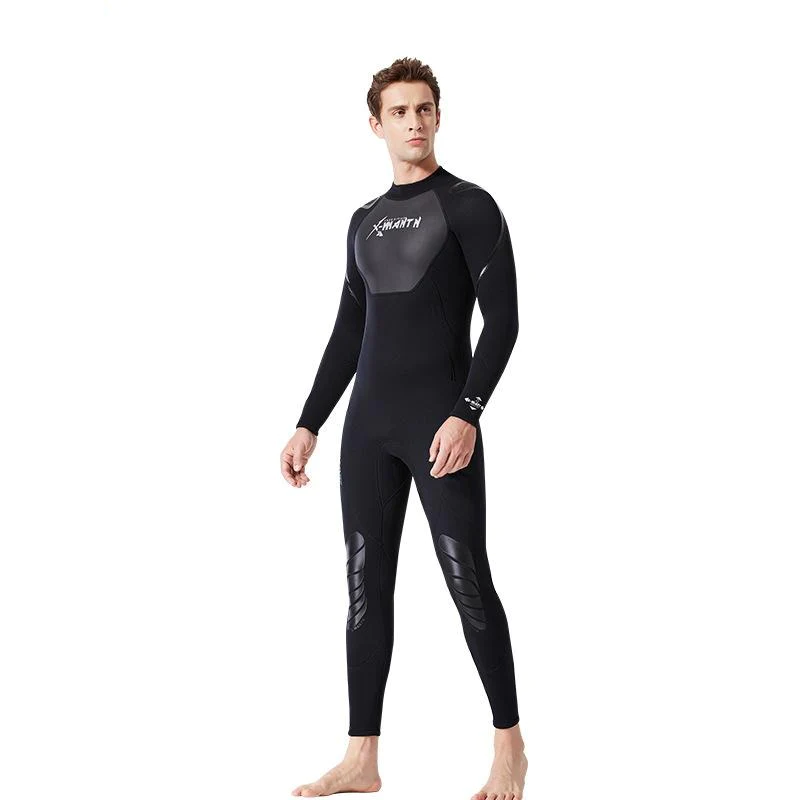 Men's Wetsuit with Back Zip-3mm Neoprene