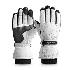 MARKERWAY Waterproof Thermal Gloves Warm Snow Gloves for Men and Women