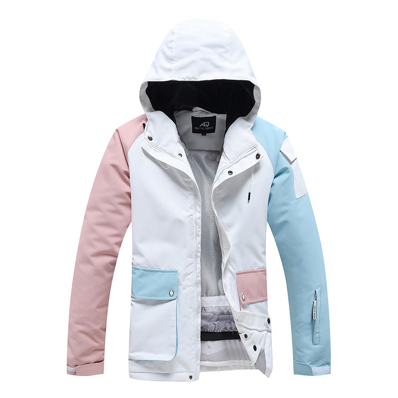 MARKERWAY Women's Colorblock Snow Jacket