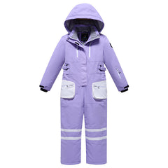 MARKERWAY Boys Girls Winter Outdoor Snowboarding Suit Ski Jumpsuit