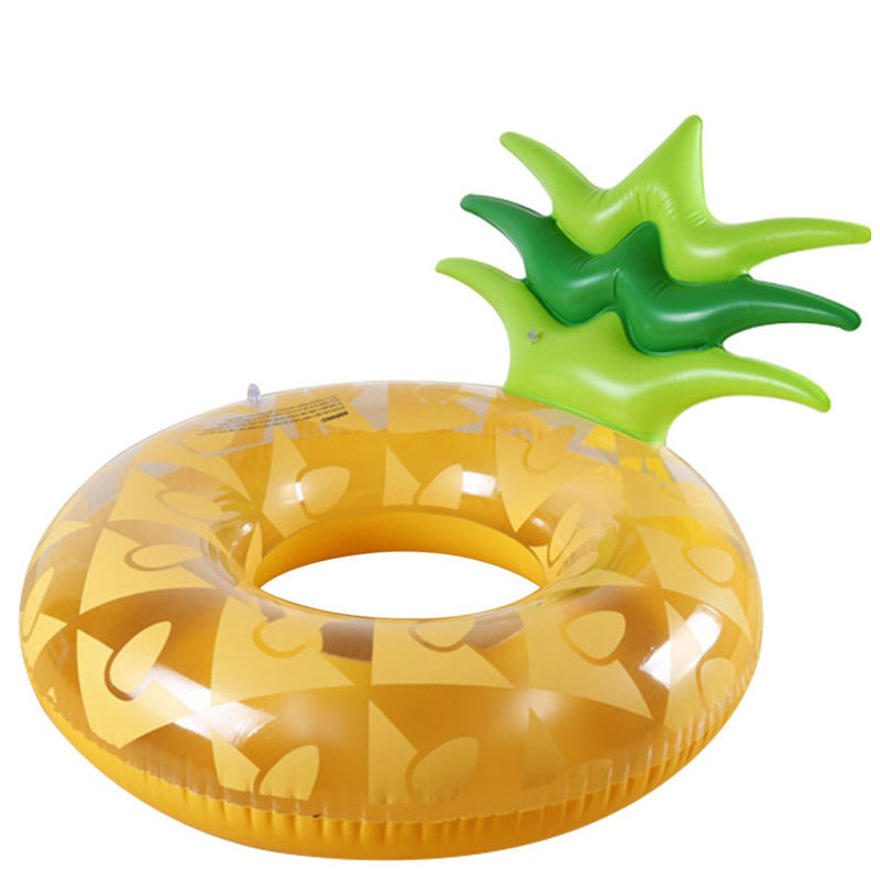 Pineapple Inflatable Swimming Ring Toy Party Pool Lifebuoy