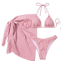 Women's Suspender Two-Piece Set Swimsuit Bikini Swimwear