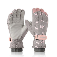 MARKERWAY Waterproof Thermal Gloves Warm Snow Gloves for Men and Women