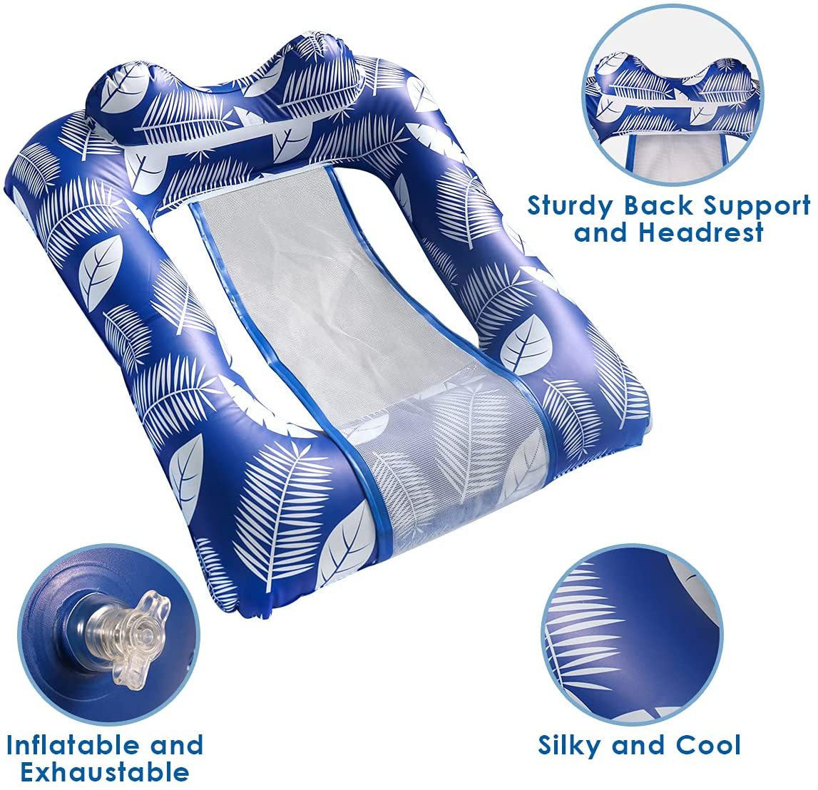 Water Hammock Inflatable Floating Outdoor Water Floating Bed