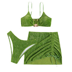 Bikini Set 3 Pieces Women's Swimsuit