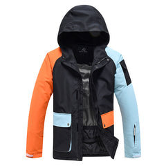 MARKERWAY Women's Colorblock Snow Jacket