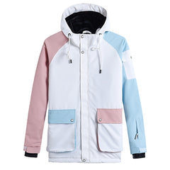 MARKERWAY Women's Colorblock Snow Jacket