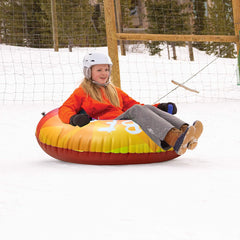 MARKERWAY Snow Tube Inflatable Snow Sled