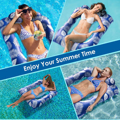 Water Hammock Inflatable Floating Outdoor Water Floating Bed