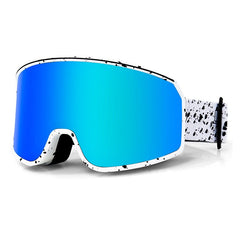 MARKERWAY Winter Anti-fog Ski Goggles Men Women