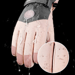 MARKERWAY Waterproof Thermal Gloves Warm Snow Gloves for Men and Women