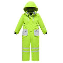 MARKERWAY Boys Girls Winter Outdoor Snowboarding Suit Ski Jumpsuit