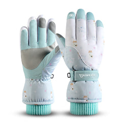 MARKERWAY Waterproof Thermal Gloves Warm Snow Gloves for Men and Women