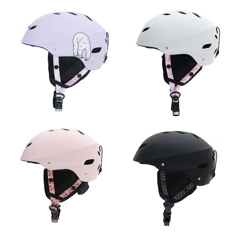 MARKERWAY New Adult Ski Helmet Women Skate Skateboard Ski Helmet