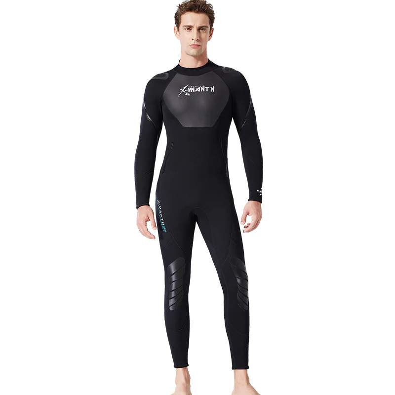 Men's Wetsuit with Back Zip-3mm Neoprene
